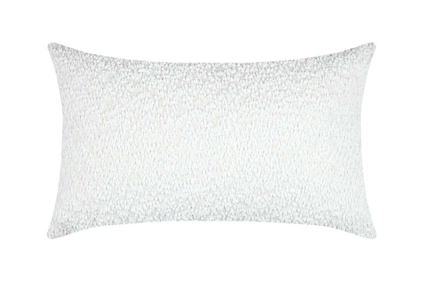 Poduszka Dekoracyjna GRESY 30x50 cm Kremowa Teddy do Salonu 648599