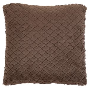 Poduszka dekoracyjna Kafe 45×45 cm brązowa 498632 Poduszka dekoracyjna Kafe 45×45 cm brązowa 498632