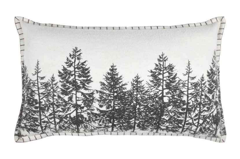 Poduszka dekoracyjna LANDRY choinki, 35 x 60 cm 438765