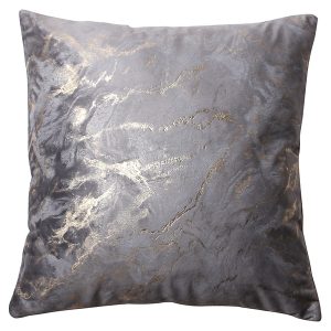 Poduszka dekoracyjna Marble 45×45 cm szara 235956 Poduszka dekoracyjna Marble 45×45 cm szara 235956