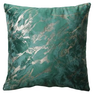 Poduszka dekoracyjna Marble 45×45 cm zielona 235957 Poduszka dekoracyjna Marble 45×45 cm zielona 235957