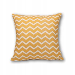 Poduszka dekoracyjna MoodMe na meble ZigZac Yellow 45×45 864456 Poduszka dekoracyjna MoodMe na meble ZigZac Yellow 45×45 864456