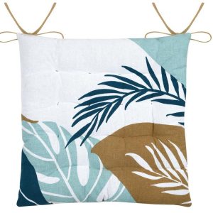 Poduszka Dekoracyjna Na Krzesło ALOHA 38×38 cm Liście 646417 Poduszka Dekoracyjna Na Krzesło ALOHA 38×38 cm Liście 646417