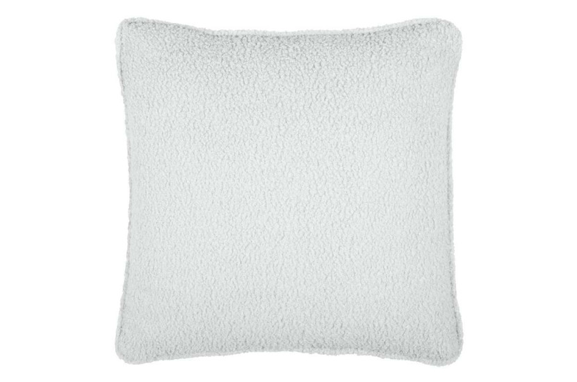 Poduszka Dekoracyjna PADDOU 40x40 cm Ecru Baranek Nowoczesna do Salonu 646145