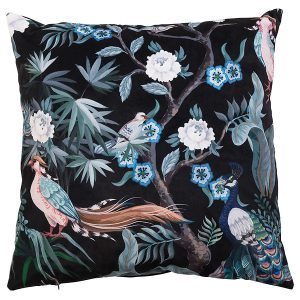 Poduszka dekoracyjna Pawie 45×45 cm wielokolorowa 43411 Poduszka dekoracyjna Pawie 45×45 cm wielokolorowa 43411