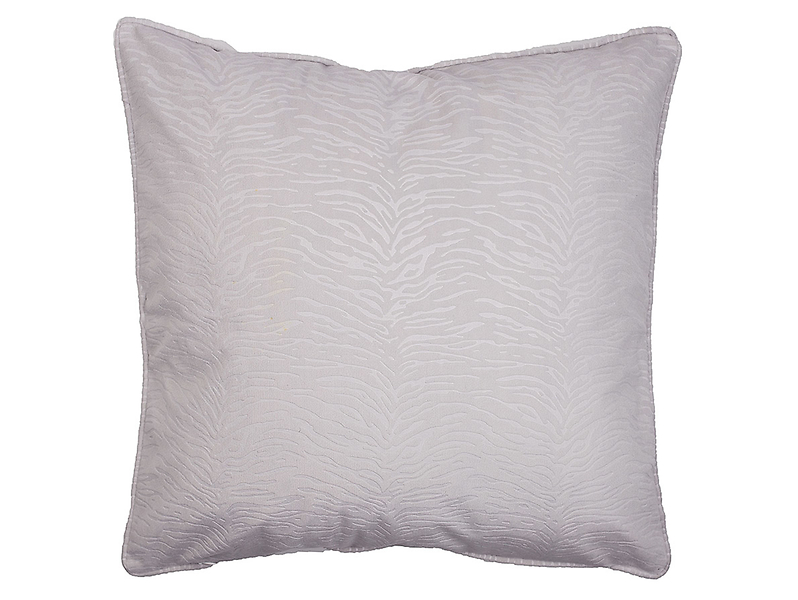 Poduszka dekoracyjna Perfect chic 45x45 cm srebrna 53078