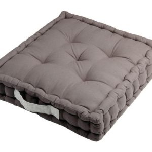 Poduszka Dekoracyjna Podłogowa DUO 45×45 cm Szaro-srebrna Pikowana 646112 Poduszka Dekoracyjna Podłogowa DUO 45×45 cm Szaro-srebrna Pikowana 646112
