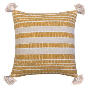 Poduszka dekoracyjna Portia 45×45 cm żółta 43002