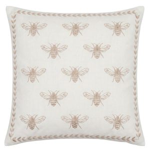 Poduszka dekoracyjna SHP BEES 45×45 beżowa 1070288