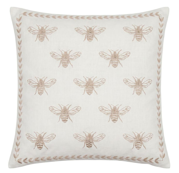 Poduszka dekoracyjna SHP BEES 45x45 beżowa 1070288