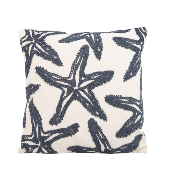 Poduszka dekoracyjna SHP STARFISH 45x45 beż szary 1046401