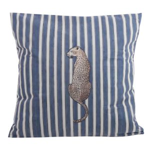 Poduszka dekoracyjna SHP WILD 45×45 biały niebieski 1078991