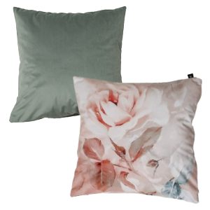 Poduszka dekoracyjna Soft Chic 45×45 cm zielona 189448
