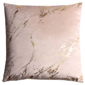 Poduszka dekoracyjna Storm 45×45 cm beżowo-złota 235958 Poduszka dekoracyjna Storm 45×45 cm beżowo-złota 235958