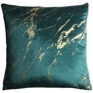 Poduszka dekoracyjna Storm 45×45 cm zielono-złota 235962 Poduszka dekoracyjna Storm 45×45 cm zielono-złota 235962