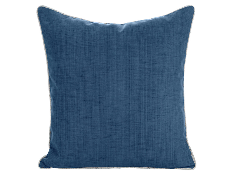 Poduszka dekoracyjna tarasowa Outdoor 45x45 cm granatowa 411589