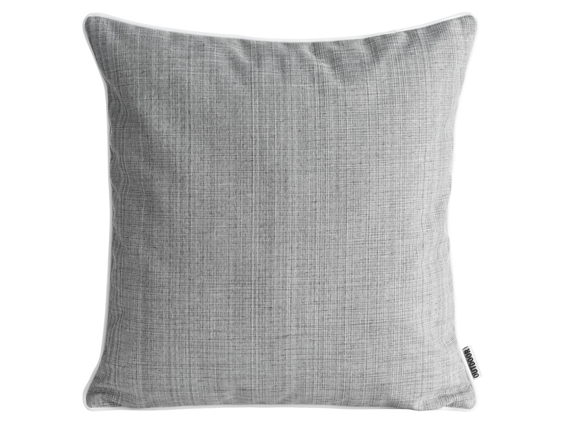Poduszka dekoracyjna tarasowa Outdoor 45x45 cm srebrna 411472
