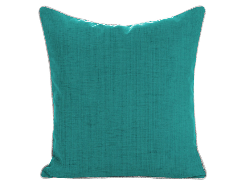 Poduszka dekoracyjna tarasowa Outdoor 45x45 cm turkusowa 411508