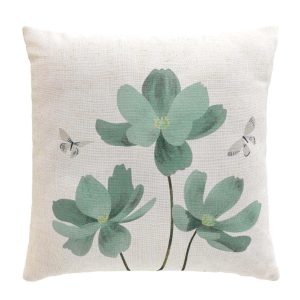 Poduszka dekoracyjna z efektem lnu, 45 x 45 cm, PALMIFLORE 621041 Poduszka dekoracyjna z efektem lnu, 45 x 45 cm, PALMIFLORE 621041