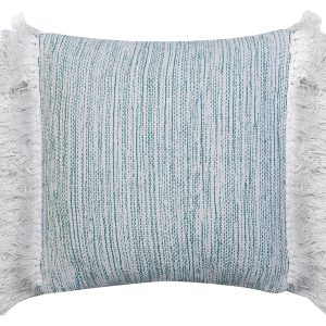 Poduszka dekoracyjna z frędzlami Kalea 45×45 cm niebieska 43003 Poduszka dekoracyjna z frędzlami Kalea 45×45 cm niebieska 43003