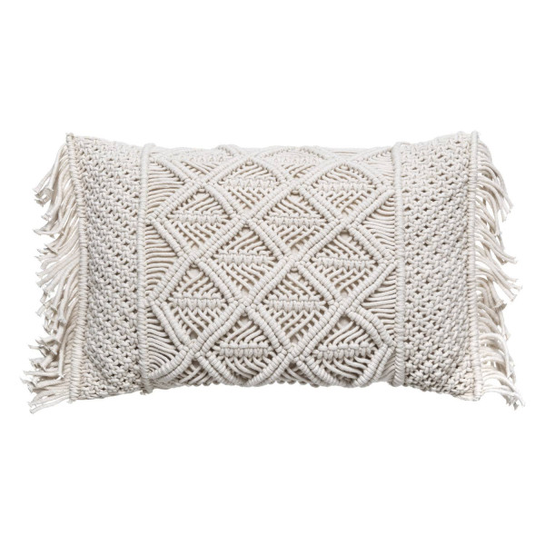 Poduszka dekoracyjna z frędzlami MACRAME, 30 x 50 cm 81179