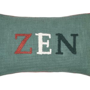 Poduszka dekoracyjna Zen 30×50 cm zielona boho 699334 Poduszka dekoracyjna Zen 30×50 cm zielona boho 699334
