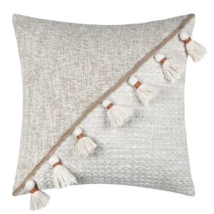 Poduszka dekoracyjna ZIANA boho z frędzlami, 45 x 45 cm 438770 Poduszka dekoracyjna ZIANA boho z frędzlami, 45 x 45 cm 438770