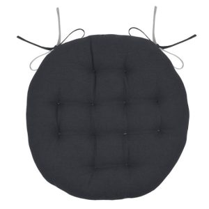 Poduszka krzesło DUO 38cm dwustronna antracytowa 701451 Poduszka krzesło DUO 38cm dwustronna antracytowa 701451