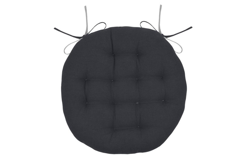 Poduszka krzesło DUO 38cm dwustronna antracytowa 701451