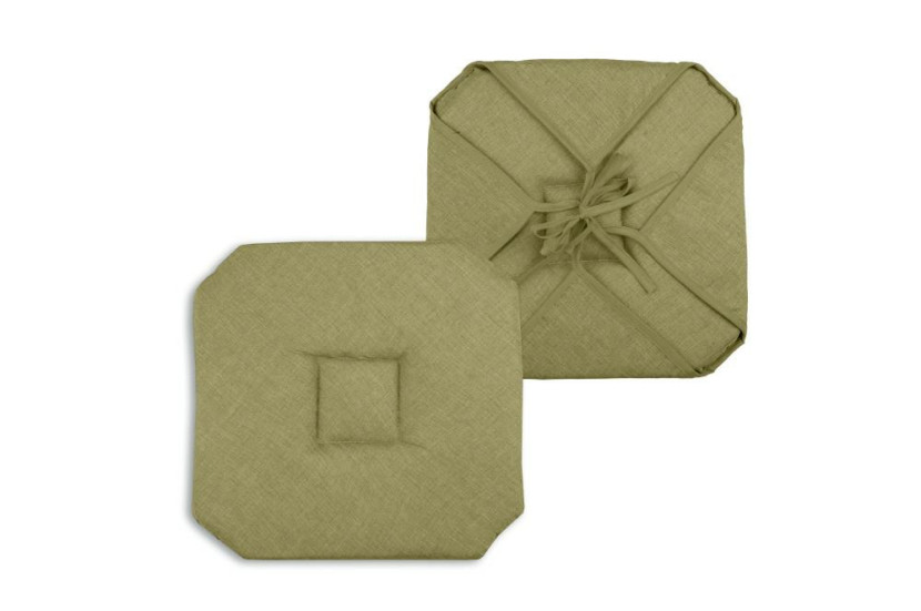 Poduszka krzesłowa BEA 40x40 cm, khaki, elegancka 762836
