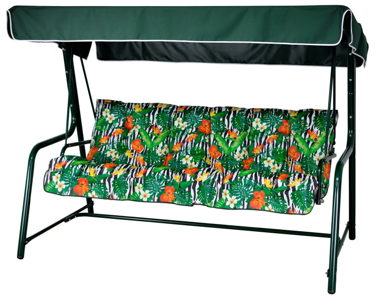 Poduszka na huśtawkę ogrodową FLORA 135 cm 363 200410