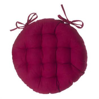 Poduszka na krzesło 38cm okrągła 76345
