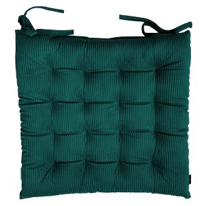 Poduszka na krzesło 43×43 cm zielona 44233 Poduszka na krzesło 43×43 cm zielona 44233