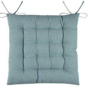 Poduszka na krzesło DUO 40×40 cm dwustronna pikowana jadeitowa srebrna 1017196 Poduszka na krzesło DUO 40×40 cm dwustronna pikowana jadeitowa srebrna 1017196