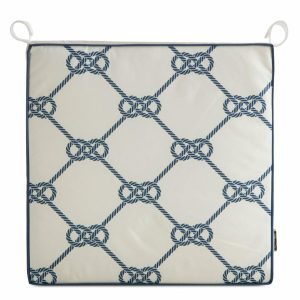 Poduszka na krzesło GARDEN biała 17B 42×42 wzory wodoodporna 941456