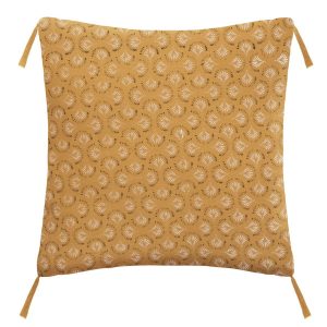 Poduszka na krzesło Linah Ocre żółta 40x40cm miękka 943831 Poduszka na krzesło Linah Ocre żółta 40x40cm miękka 943831