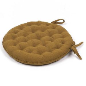 Poduszka na krzesło okrągła Secession, bawełniana, Ø 37 cm 224621 Poduszka na krzesło okrągła Secession, bawełniana, Ø 37 cm 224621