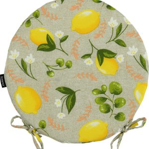 Poduszka na krzesło okrągłe DALIA 40 190609 Poduszka na krzesło okrągłe DALIA 40 190609