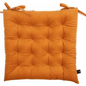 Poduszka na krzesło Pierre 43×43 cm musztardowa 140006 Poduszka na krzesło Pierre 43×43 cm musztardowa 140006
