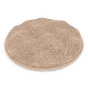 Poduszka Na Krzesło Podkładka Siedzisko Furre Eco Rabbit 36 cm – Beż 946451 Poduszka Na Krzesło Podkładka Siedzisko Furre Eco Rabbit 36 cm – Beż 946451