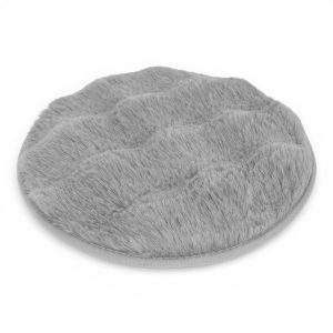 Poduszka Na Krzesło Podkładka Siedzisko Furre Eco Rabbit 36 cm – Szary 946452 Poduszka Na Krzesło Podkładka Siedzisko Furre Eco Rabbit 36 cm – Szary 946452