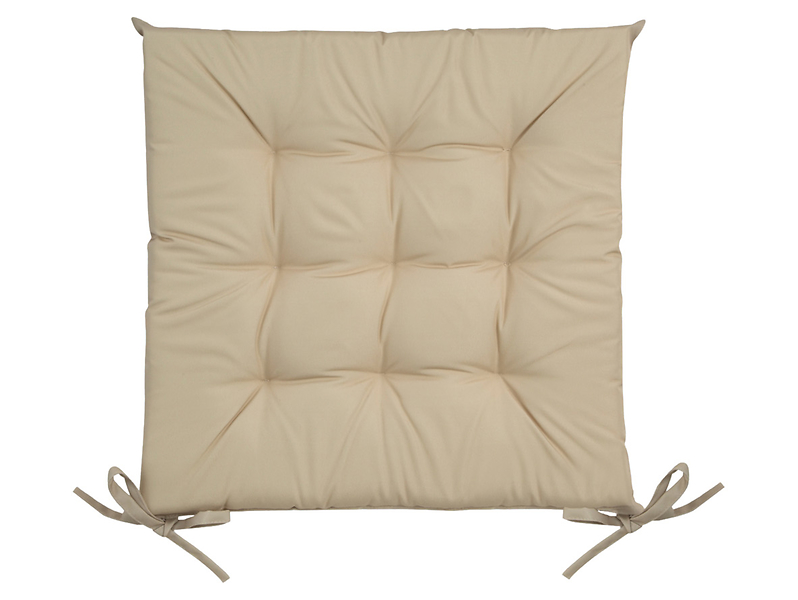 Poduszka na krzesło Side 40x40 cm beżowa 235974