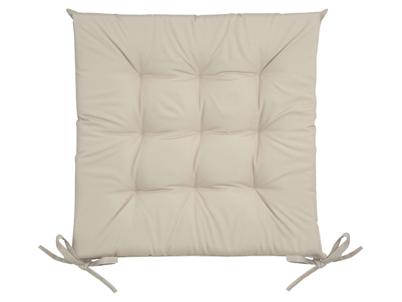 Poduszka na krzesło Side 40x40 cm kremowa 235976