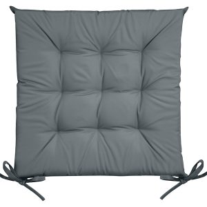 Poduszka na krzesło Side 40×40 cm szara 235978 Poduszka na krzesło Side 40×40 cm szara 235978
