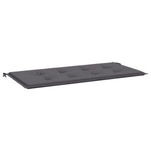 Poduszka na ławkę Antracyt 100 x 50 x 3 cm Tkanina vidaXL 439857 Poduszka na ławkę Antracyt 100 x 50 x 3 cm Tkanina vidaXL 439857