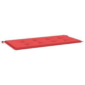Poduszka na ławkę Czerwony 100 x 50 x 3 cm Tkanina vidaXL 440045 Poduszka na ławkę Czerwony 100 x 50 x 3 cm Tkanina vidaXL 440045
