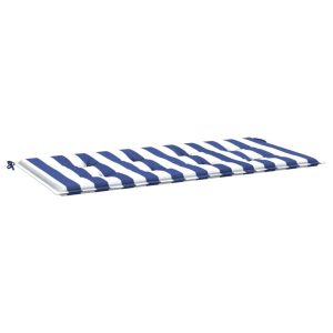 Poduszka na ławkę ogrodową Niebieski 120 x 50 x 3 cm vidaXL 440150 Poduszka na ławkę ogrodową Niebieski 120 x 50 x 3 cm vidaXL 440150