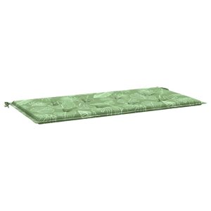 Poduszka na ławkę ogrodową Zielony 120 x 50 x 3 cm vidaXL 439963 Poduszka na ławkę ogrodową Zielony 120 x 50 x 3 cm vidaXL 439963