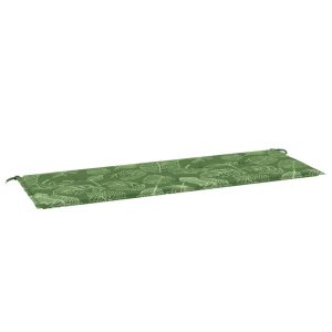 Poduszka na ławkę ogrodową Zielony 150 x 50 x 3 cm vidaXL 439997 Poduszka na ławkę ogrodową Zielony 150 x 50 x 3 cm vidaXL 439997