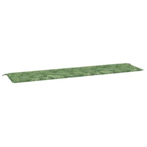 Poduszka na ławkę ogrodową Zielony 200 x 50 x 3 cm vidaXL 440149 Poduszka na ławkę ogrodową Zielony 200 x 50 x 3 cm vidaXL 440149